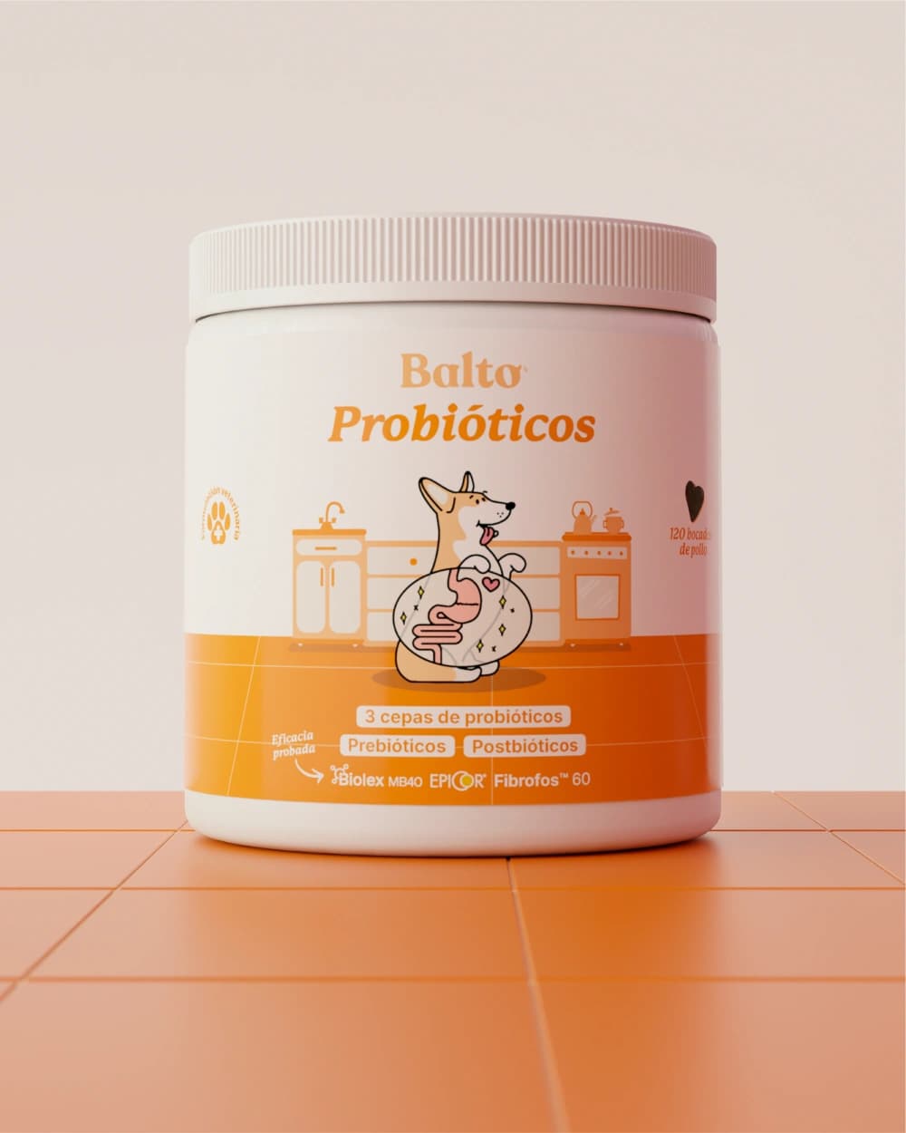 Bote de complemento Balto Probióticos
