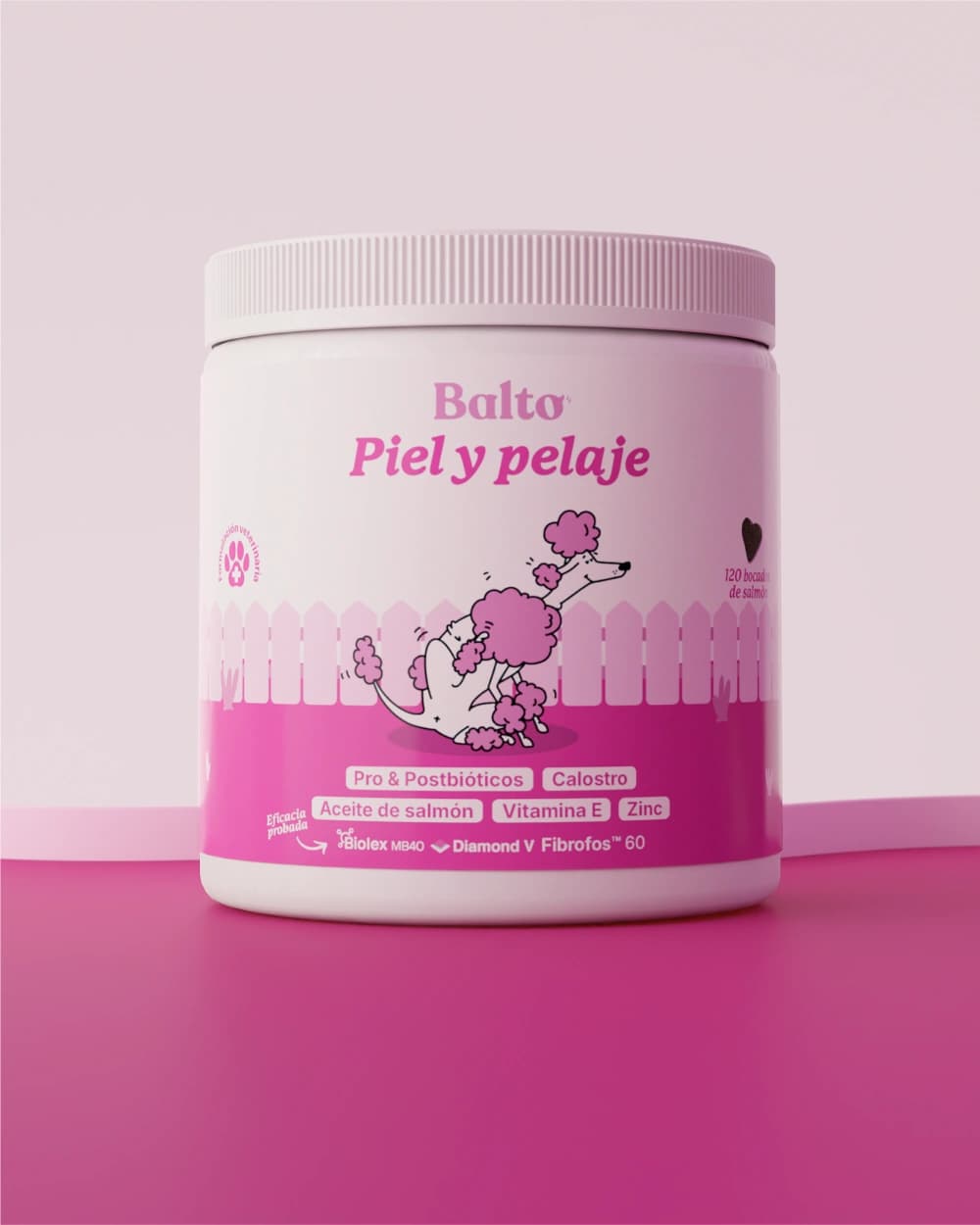 Bote de complemento Balto Piel y pelaje